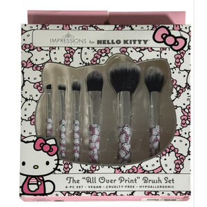 New Hello Kitty Impressions 6 piece brush set